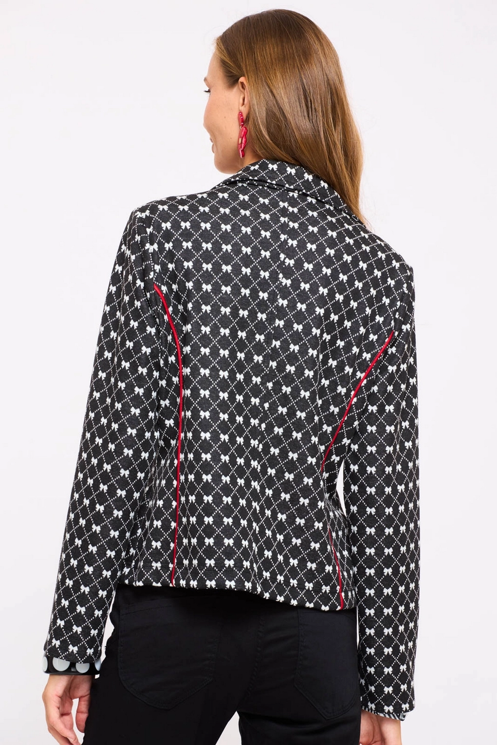 ג'קט פפיונים שחור